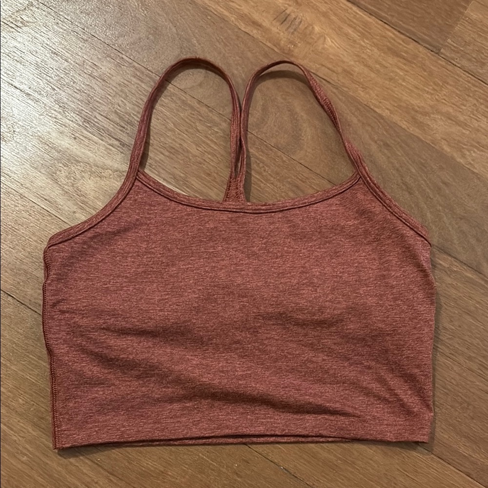 Aerie Recharge Unlined Bralette (Rust color)